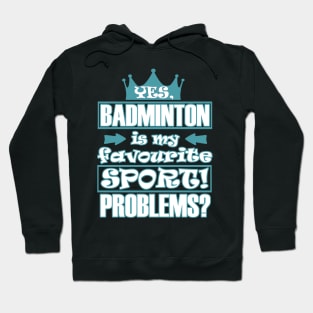 Badminton Birdy Women Shuttlecock Girls Hoodie